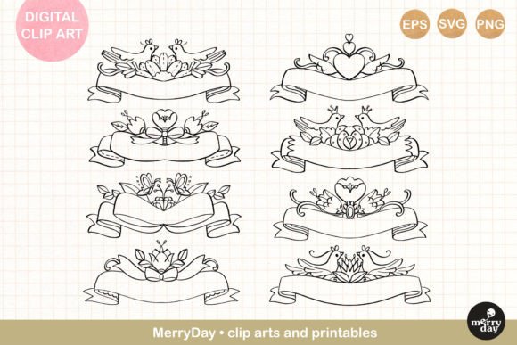8 Cute Banner Line Art: A Designer’s First Stitch