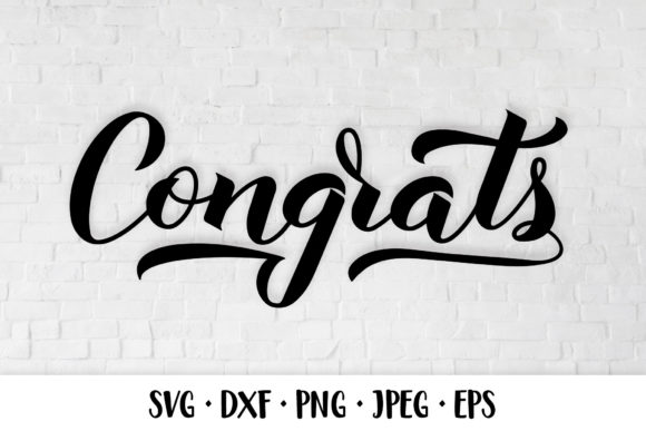 Congrats SVG. Party Decorations: A Designer’s Real-World Take
