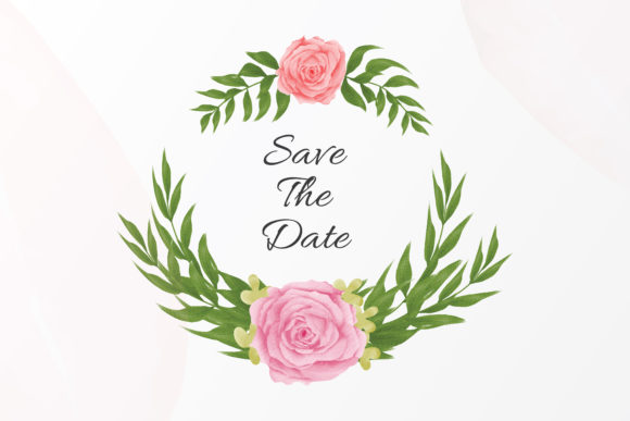 Digital Watercolor Flower Bouquets for Real Embroidery Projects