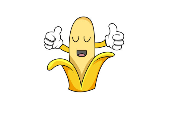 Icon Banana Cute Illustration Embroidery Design Review