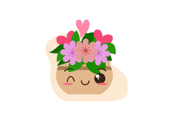 Laughing Flat Character Flower Vase Review: A Versatile Embroidery Design