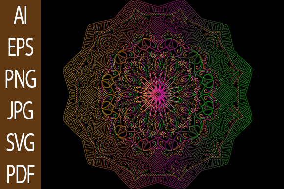 Mandala Vector Design V 93: A Review for Real Embroidery Projects