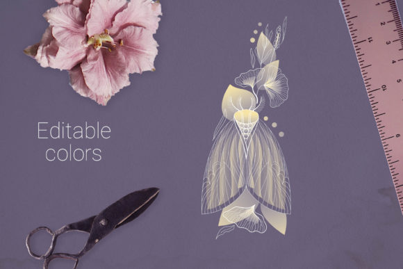 Moth and Botanical Elements Design Review for Real Projects