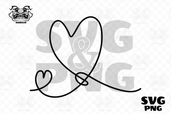 One Line Art Svg, Heart Clipart: A Designer’s Perspective