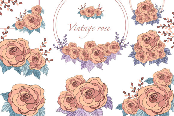 Vintage Rose SVG Clip Art Review for Real Embroidery Projects