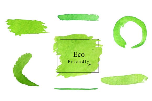 Watercolor Green Brush Stroke Embroidery Design Review